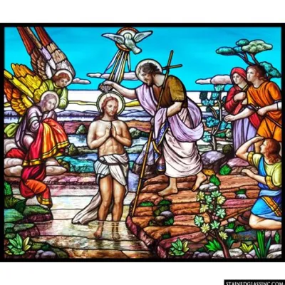 “The Baptism of Christ” - En Mästerlig Blendning av Religiös Fördjupning och Exotisk Lyx!